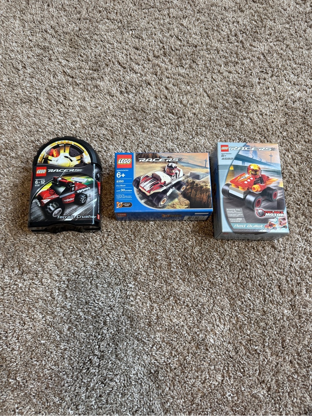 LEGO Racers VTG Building Sets Lot of 3 NEW 4582 8350 8130 Unopened Cars Vehicles